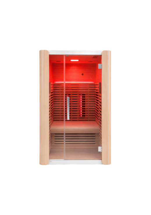 Infrared Sauna Unit — 2-Person Full Spectrum Prebuilt Sauna